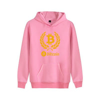 Digital currency Bitcoin Logo Hooded Sweatshirt Popular Cartoon Casual Warm Winter Hoodies Funny Prevailing bitcoin logo Clothes - Crypto gear and stuff