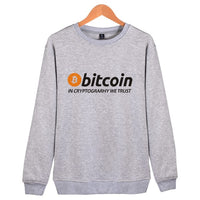 Digital Currency Prevailing Bitcoin Hoody Sweatshirts Autumn Winter Hoodies Men Hooded Streetwear Virtual Funny Capless Pullover - Crypto gear and stuff