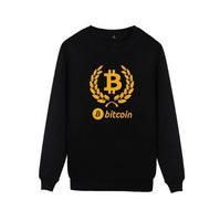 Digital Currency Prevailing Bitcoin Hoody Sweatshirts Autumn Winter Hoodies Men Hooded Streetwear Virtual Funny Capless Pullover - Crypto gear and stuff