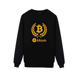 Digital Currency Prevailing Bitcoin Hoody Sweatshirts Autumn Winter Hoodies Men Hooded Streetwear Virtual Funny Capless Pullover - Crypto gear and stuff