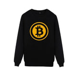 Digital Currency Prevailing Bitcoin Hoody Sweatshirts Autumn Winter Hoodies Men Hooded Streetwear Virtual Funny Capless Pullover - Crypto gear and stuff