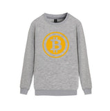 Digital Currency Prevailing Bitcoin Hoody Sweatshirts Autumn Winter Hoodies Men Hooded Streetwear Virtual Funny Capless Pullover - Crypto gear and stuff