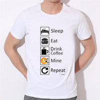 bitcoin mens short sleeve t shirt - Crypto gear and stuff