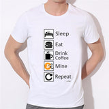 bitcoin mens short sleeve t shirt - Crypto gear and stuff
