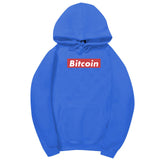 Mens Women Winter Bitcoin Hoodies Fashion Printing Cotton 100% 1:1 Casual Sweatshirts Men/Women Hoody - Crypto gear and stuff