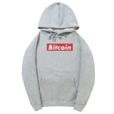 Mens Women Winter Bitcoin Hoodies Fashion Printing Cotton 100% 1:1 Casual Sweatshirts Men/Women Hoody - Crypto gear and stuff