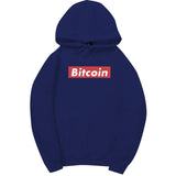 Mens Women Winter Bitcoin Hoodies Fashion Printing Cotton 100% 1:1 Casual Sweatshirts Men/Women Hoody - Crypto gear and stuff