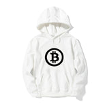 Digital currency Bitcoin Logo Printed Hoodies Plus Size XS-3XL Sweatshirts for Men Women Long Sleeve Male Female Funny Hoodie - Crypto gear and stuff