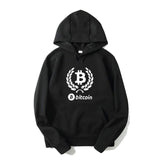 Digital currency Bitcoin Logo Printed Hoodies Plus Size XS-3XL Sweatshirts for Men Women Long Sleeve Male Female Funny Hoodie - Crypto gear and stuff
