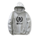 Digital currency Bitcoin Logo Printed Hoodies Plus Size XS-3XL Sweatshirts for Men Women Long Sleeve Male Female Funny Hoodie - Crypto gear and stuff