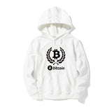 Digital currency Bitcoin Logo Printed Hoodies Plus Size XS-3XL Sweatshirts for Men Women Long Sleeve Male Female Funny Hoodie - Crypto gear and stuff