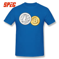 Mens lite coin t shirts many colors to choose from free shipping - Crypto gear and stuff