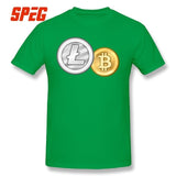 Mens lite coin t shirts many colors to choose from free shipping - Crypto gear and stuff