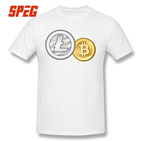 Mens lite coin t shirts many colors to choose from free shipping - Crypto gear and stuff