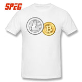 Mens lite coin t shirts many colors to choose from free shipping - Crypto gear and stuff