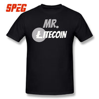 Mr. Litecoin Block Chain Cyrptocurrency Tee Shirt - Crypto gear and stuff