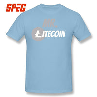 Mr. Litecoin Block Chain Cyrptocurrency Tee Shirt - Crypto gear and stuff