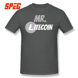 Mr. Litecoin Block Chain Cyrptocurrency Tee Shirt - Crypto gear and stuff