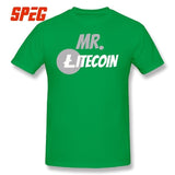 Mr. Litecoin Block Chain Cyrptocurrency Tee Shirt - Crypto gear and stuff