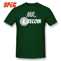 Mr. Litecoin Block Chain Cyrptocurrency Tee Shirt - Crypto gear and stuff