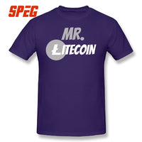 Mr. Litecoin Block Chain Cyrptocurrency Tee Shirt - Crypto gear and stuff