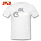 Mr. Litecoin Block Chain Cyrptocurrency Tee Shirt - Crypto gear and stuff