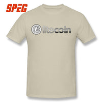 Mens T Shirts Litecoin 2018 100% Cotton free shippng - Crypto gear and stuff