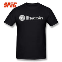 Mens T Shirts Litecoin 2018 100% Cotton free shippng - Crypto gear and stuff
