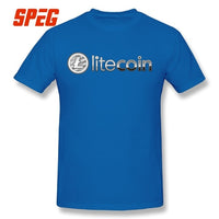 Mens T Shirts Litecoin 2018 100% Cotton free shippng - Crypto gear and stuff