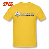 Mens T Shirts Litecoin 2018 100% Cotton free shippng - Crypto gear and stuff