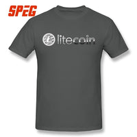 Mens T Shirts Litecoin 2018 100% Cotton free shippng - Crypto gear and stuff