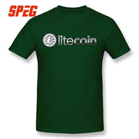 Mens T Shirts Litecoin 2018 100% Cotton free shippng - Crypto gear and stuff
