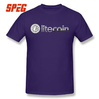 Mens T Shirts Litecoin 2018 100% Cotton free shippng - Crypto gear and stuff