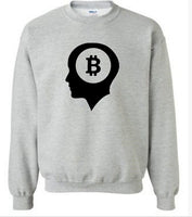 bitcoin mining pool Sweatshirts Men Fleece O-neck Winter Clothing Gift Printed bitcoins Hoodies Black Men's Sweatshirt - Crypto gear and stuff