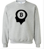 bitcoin mining pool Sweatshirts Men Fleece O-neck Winter Clothing Gift Printed bitcoins Hoodies Black Men's Sweatshirt - Crypto gear and stuff