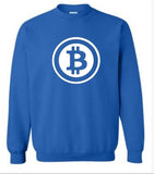 Two Step Bitcoin Hoodies Men Casual Clothing Brand Print Bitcoin Capless Sweatshirts - Crypto gear and stuff