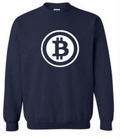 Two Step Bitcoin Hoodies Men Casual Clothing Brand Print Bitcoin Capless Sweatshirts - Crypto gear and stuff