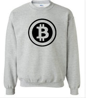 Two Step Bitcoin Hoodies Men Casual Clothing Brand Print Bitcoin Capless Sweatshirts - Crypto gear and stuff