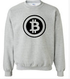 Two Step Bitcoin Hoodies Men Casual Clothing Brand Print Bitcoin Capless Sweatshirts - Crypto gear and stuff