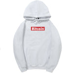 Mens Women Winter Bitcoin Hoodies Fashion Printing Cotton 100% 1:1 Casual Sweatshirts Men/Women Hoody - Crypto gear and stuff
