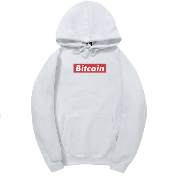 Mens Women Winter Bitcoin Hoodies Fashion Printing Cotton 100% 1:1 Casual Sweatshirts Men/Women Hoody - Crypto gear and stuff