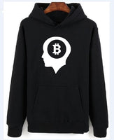 Bitcoin Hoodies With Zipper Men Women Casual Clothing Brand Print Bitcoin Hooded Sweatshirts - Crypto gear and stuff