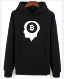 Bitcoin Hoodies With Zipper Men Women Casual Clothing Brand Print Bitcoin Hooded Sweatshirts - Crypto gear and stuff