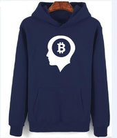 Bitcoin Hoodies With Zipper Men Women Casual Clothing Brand Print Bitcoin Hooded Sweatshirts - Crypto gear and stuff