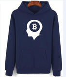 Bitcoin Hoodies With Zipper Men Women Casual Clothing Brand Print Bitcoin Hooded Sweatshirts - Crypto gear and stuff
