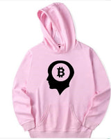 Bitcoin Hoodies With Zipper Men Women Casual Clothing Brand Print Bitcoin Hooded Sweatshirts - Crypto gear and stuff