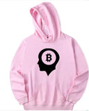 Bitcoin Hoodies With Zipper Men Women Casual Clothing Brand Print Bitcoin Hooded Sweatshirts - Crypto gear and stuff