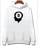 Bitcoin Hoodies With Zipper Men Women Casual Clothing Brand Print Bitcoin Hooded Sweatshirts - Crypto gear and stuff