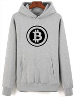 Bitcoin 2018  Thicker Winter Cap Hoodies Men Casual Plus Size Hip-hop Kpop  Out Coat - Crypto gear and stuff