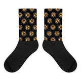 Buy this cool bitcon socks back and gold FREE SHIPPING - Crypto gear and stuff